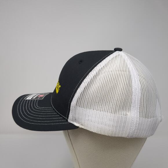 GL Tile LLC Snapback Mesh Back Trucker Hat Black One Size Richardson - Picture 3 of 10